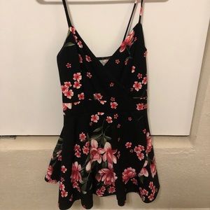 FLORAL ROMPER